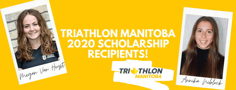 2020 Triathlon Manitoba Scholarship Recipients