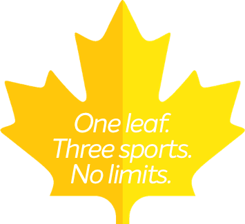 One leaf. Three sports. No limits.